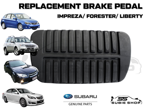 GENUINE OEM Auto Subaru Foot Brake Rubber Pedal Cover Impreza Forester Liberty