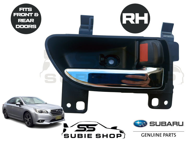 NEW GENUINE Subaru Liberty BN 2015 - 18 Interior Door Handle Front & Rear Right