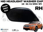 New GENUINE Subaru XV GP 2016 Headlight Bumper Washer Cap Cover Right Grey 61K