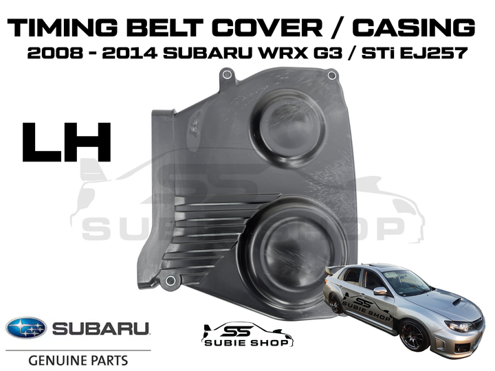 New GENUINE Subaru Impreza WRX STi Turbo 08-14 EJ255 Timing Belt Cover Case Left
