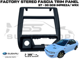 New Genuine Subaru Impreza WRX GC8 GF8 97 - 00 Dash Stereo Fascia Din Cover Panel