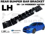 GENUINE Subaru Impreza 08 - 14 WRX STi Widebody HATCH Rear Bumper Bar Bracket LH