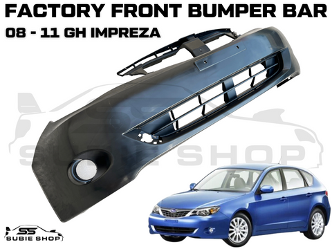 New Front Bumper Bar Cover For Subaru Impreza GH GE 08 - 11 Unpainted Non RS