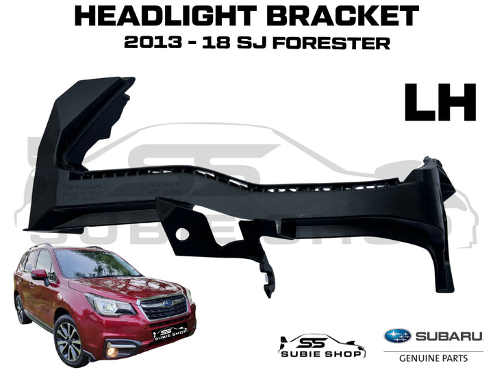 New GENUINE Subaru Forester SJ 13 - 18 Front Bumper Headlight Bracket Left LH L