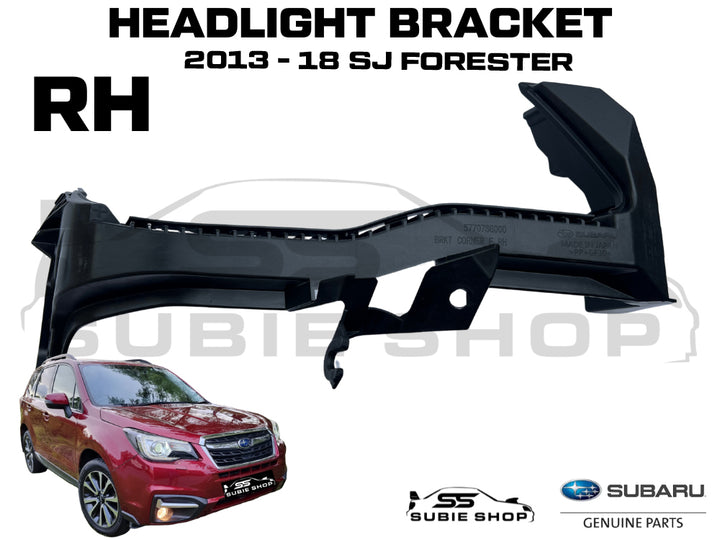 New GENUINE Subaru Forester SJ 13 - 18 Front Bumper Headlight Bracket Right RH R