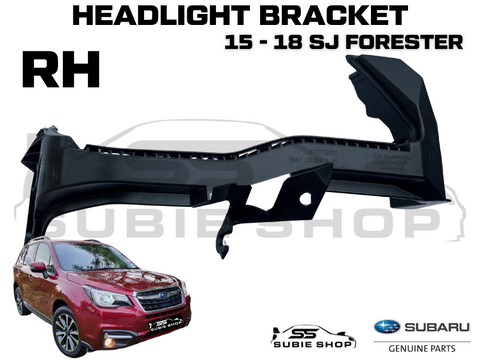 New GENUINE Subaru Forester SJ 15 - 18 Front Bumper Headlight Bracket Right RH R