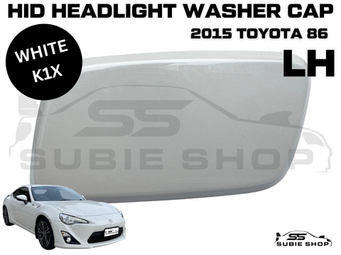 NEW OEM Genuine White K1X Headlight Washer Cap Cover 2015 Toyota 86 Left LH