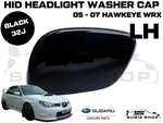 New Genuine Headlight Black Washer Cap Cover 05 -07 Subaru Impreza GD WRX STi LH