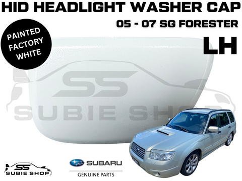 Genuine Front Bumper HID Headlight Washer Cap Cover 05-7 Subaru Forester SG XT L