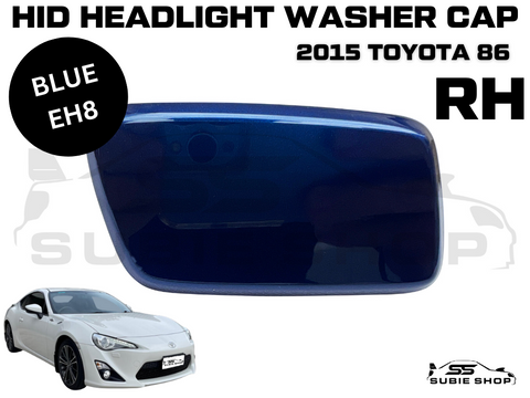 NEW OEM Genuine Blue E8H Headlight Washer Cap Cover 2015 Toyota 86 Right RH