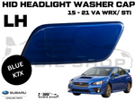New Genuine Headlight Blue Washer Cap Cover 15 -17 Subaru Impreza VA WRX STi LH
