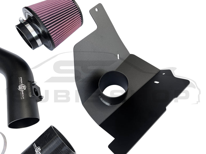 Process West Cold Air Intake K&N Hi Flow Filter for Subaru Forester Turbo 08 -12