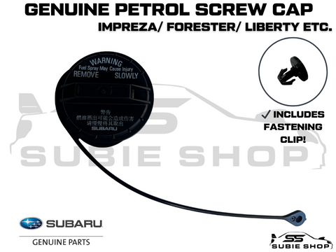 New Genuine Subaru Liberty Outback Impreza Forester Petrol Fuel Screw Cap Lid