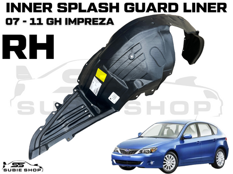 For Subaru Impreza GH 08 -11 RHF Right Front Wheel Arch Stone Splash Inner Guard RH