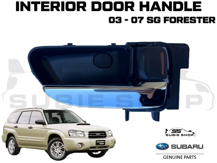 NEW GENUINE Subaru Forester SG 2003 - 07 Interior Door Handle Front & Rear Right