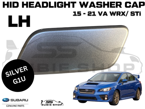 New Genuine Headlight Silver Washer Cap Cover 15-17 Subaru Impreza VA WRX STi LH