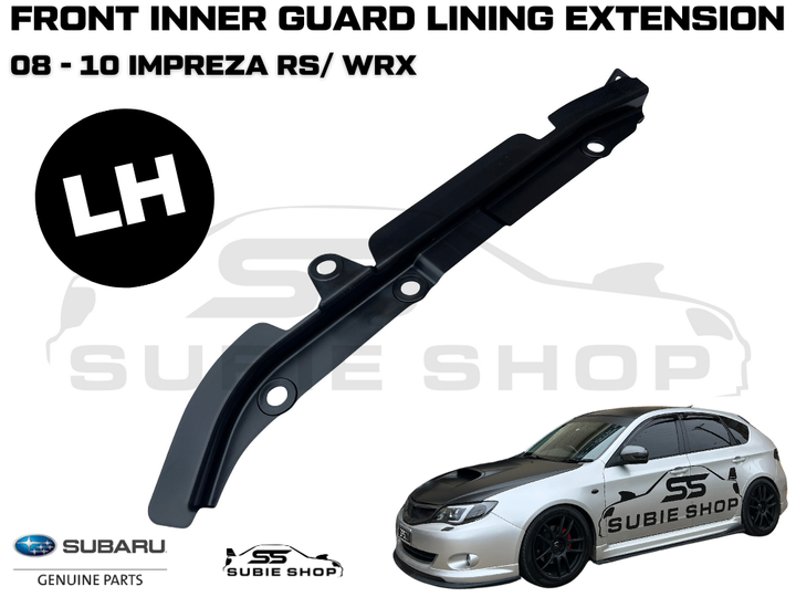 Genuine Subaru Impreza RS WRX 08-10 Left Front Wheel Arch Splash Guard Extension