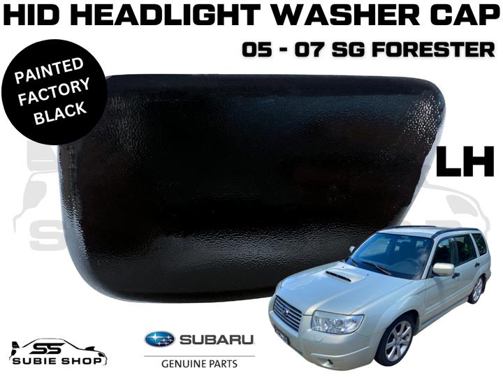 Genuine Front Bumper HID Headlight Washer Cap Cover 05 - 07 Subaru Forester SG XT LH