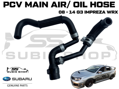 New Genuine Subaru Impreza WRX G3 Turbo EJ255 08 - 14 PCV Main Air Oil Hose Pipe