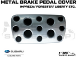 New GENUINE Auto Subaru Foot Brake Metal Pedal Cover Impreza Forester Liberty