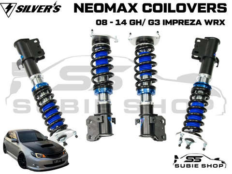 NeoMax Coilovers For Subaru Impreza WRX 08-14 G3 Suspension Shocks Springs Strut