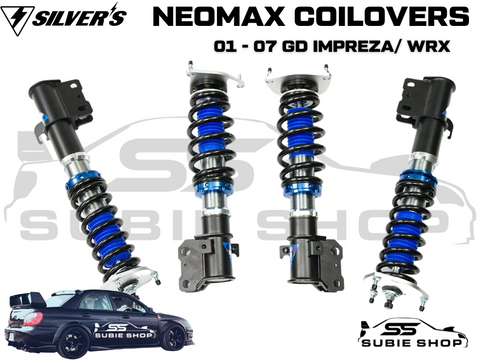 NeoMax Coilovers For Subaru Impreza WRX 01-07 GD Suspension Shocks Springs Strut