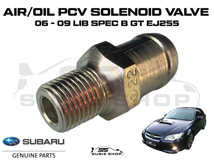 Genuine OEM Subaru Liberty GT Turbo 2006 - 09 EJ255 PCV Valve Solenoid Air Oil
