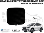 GENUINE Subaru Forester SK 19 - 21 Rear Bumper Bar Tow Hook Cap Cover Matt Black