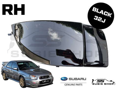 Genuine Subaru Impreza WRX STi 03-05 Blob Fog Light Cover Surround Black 32J RH
