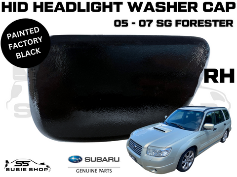 Genuine Front Bumper HID Headlight Washer Cap Cover 05-7 Subaru Forester SG XT R