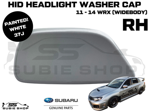 New Genuine Headlight White Washer Cap Cover 11 -14 Subaru Impreza G3 WRX STi RH
