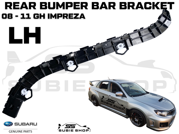GENUINE Subaru Impreza G3 WRX STi 08 - 14 Rear Bumper Bar Bracket Left LH Sedan