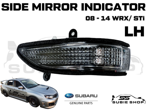 New Genuine Subaru Impreza G3 WRX STi 08 -14 Side Mirror Indicator Light Left L