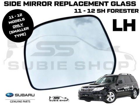 Genuine Side Mirror Replacement Glass Left Passenger 11 - 12 Subaru Forester SH