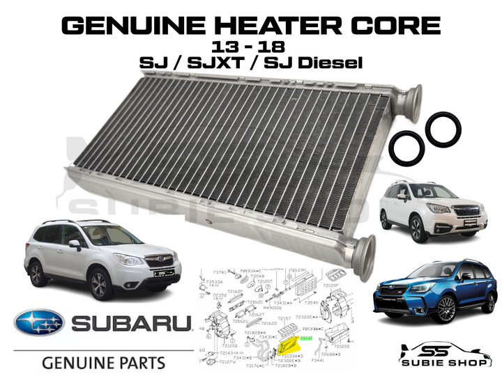 NEW GENUINE Subaru SJ/SJXT/SJ Diesel Forester 13 - 18 Heater Core HVAC Radiator