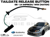 Genuine Tailgate Button Boot Release Switch 8-14 Subaru Impreza / RS / WRX Hatch