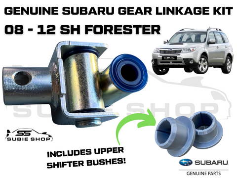 GENUINE Subaru Forester 08 - 12 SH XT Gear Shifter Knuckle Joint Bushes Kit OEM