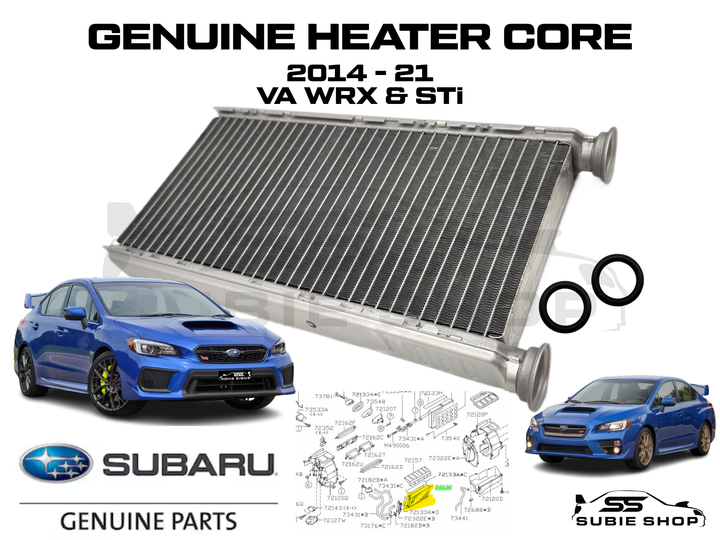 NEW GENUINE Subaru VA WRX & STi 2014 - 2021 Heater Core HVAC Radiator