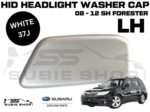 New Genuine Headlight White 37J Washer Cap Cover 2008 - 12 Subaru Forester SH LH