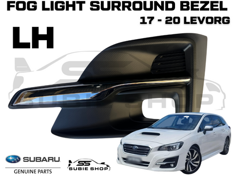 New GENUINE Subaru Levorg VM 2017 -20 Fog Light Cover Trim Surround Bezel LH OEM
