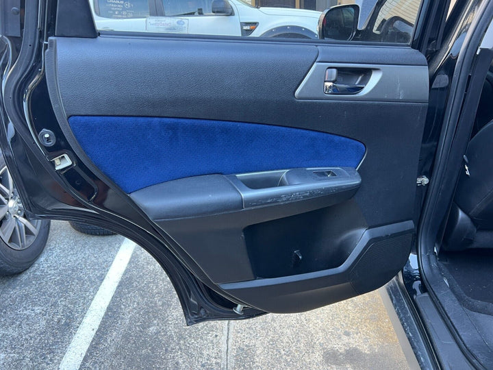 Subaru Forester 2008 - 12 SH Interior Door Arm Rest Grab Handles Trims Good Cond
