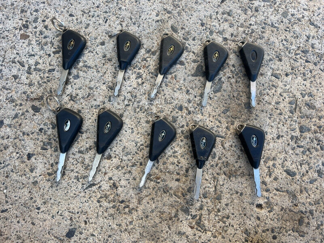 10x Genuine Subaru Liberty 2003 - 2006 Factory Button Keys Fob Immobiliser