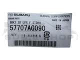 GENUINE Subaru Liberty 06 - 09 Front Bumper Bar Bracket Slider Right 57707AG090