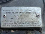 Subaru Liberty Outback Gen 4 03 09 Center Console Handbrake Short Wire Cable