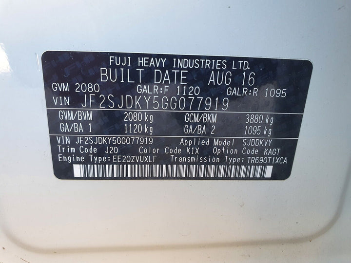 Genuine Subaru Forester SJ 2012 - 18 Power Steering Control Module Unit M SG090