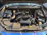 Subaru XV GT 17 - 21 Factory Roof Tailgate Hatch Spoiler Side Trims Panels Black