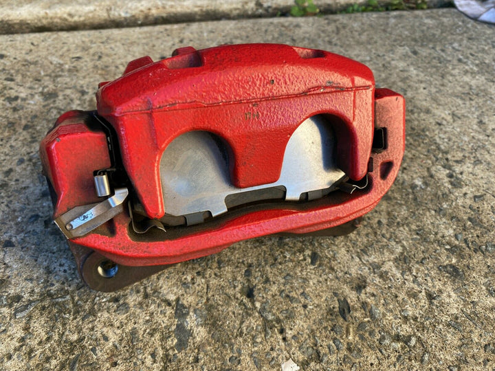 OEM Subaru Impreza WRX Turbo 08 -14 G3 Front Brake Calipers Rotors Pads Set Red