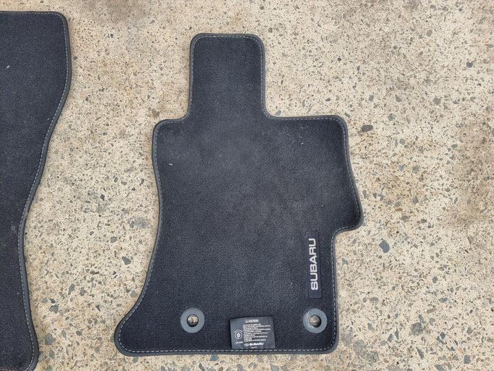 GENUINE Subaru XV GT 17 - 21 Factory Carpet Floor Mats Front Rear Set 5 Black