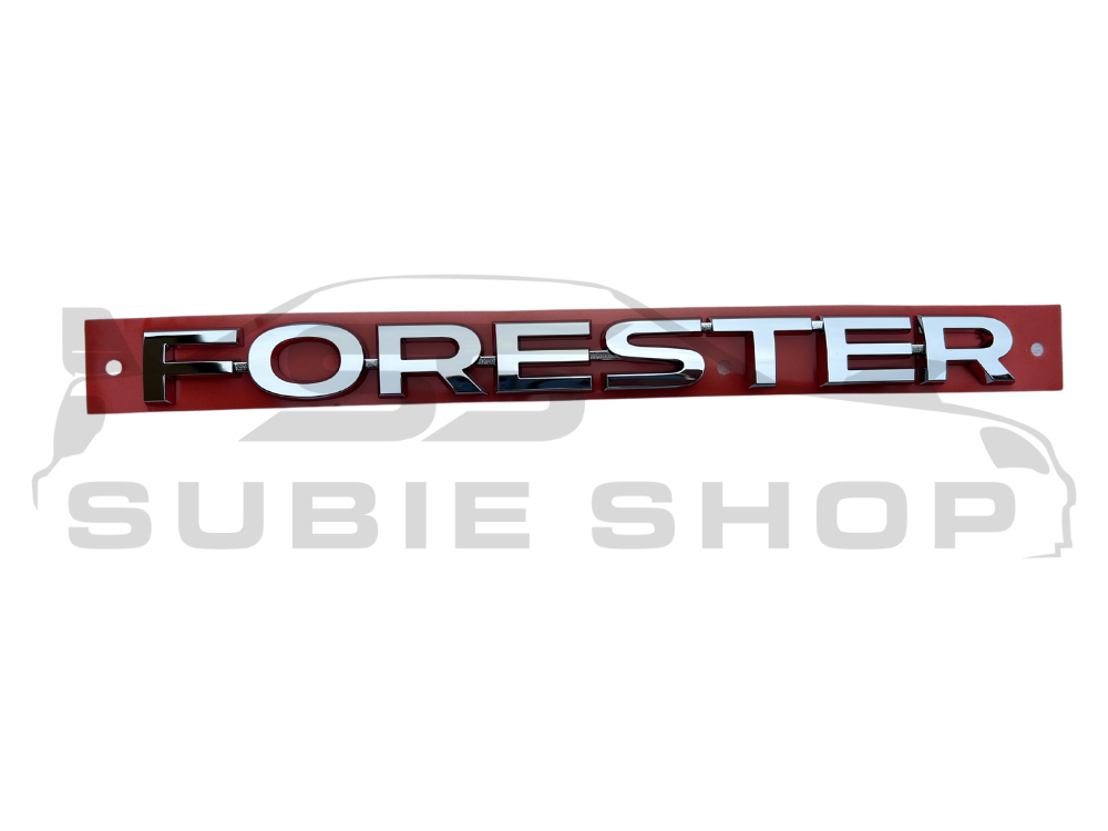 NEW Genuine JDM Subaru Forester SJ 2015 - 18 Tailgate Letters Badge De ...