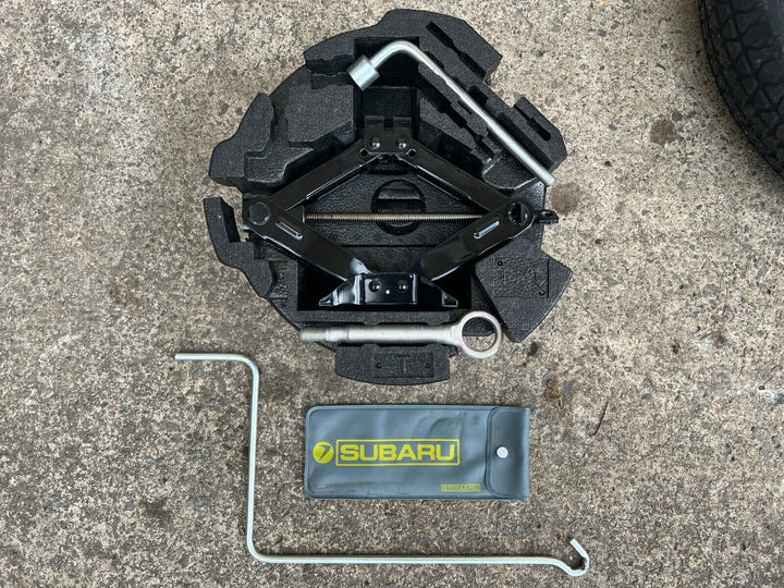 OEM Subaru BRZ STi Toyota 86 Spare Wheel Tyre 17" Space Saver + Jack Tool Kit B